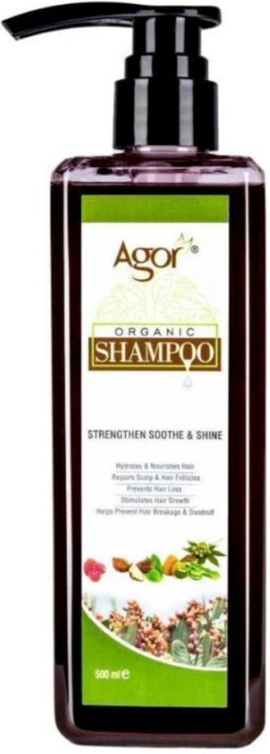 Agor Shampoo Strengthen Soothe & Shine 500 ml