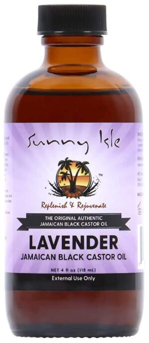 Sunny Isle Lavender Castor Oil 118 ml