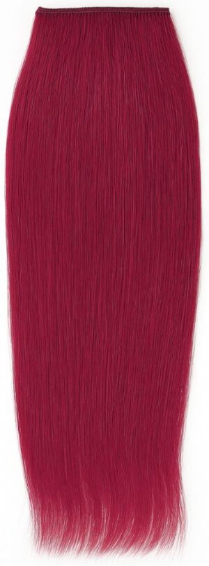Unihair 100 % Remy-ihmishiukset 18"-20" - viininpunainen