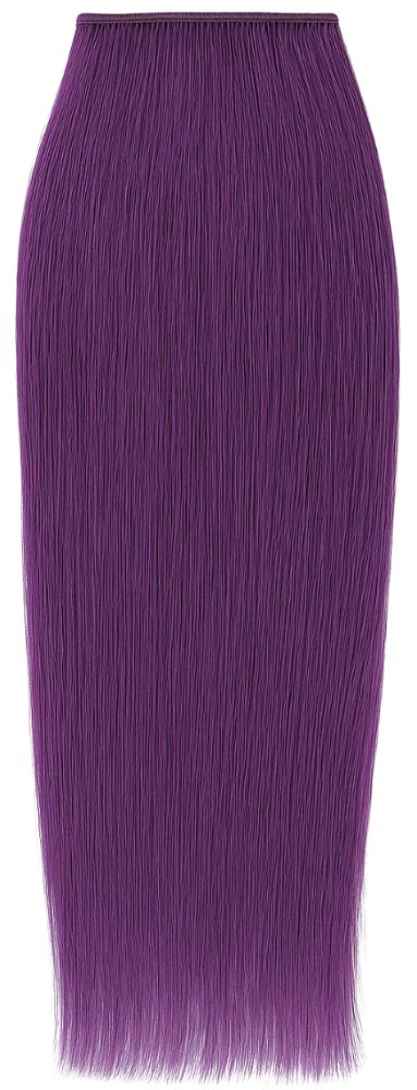 Unihair 100 % Remy-ihmishiukset 18" - violetti