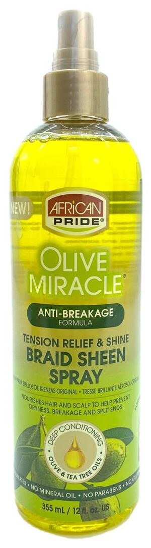 African Pride Braid Sheen Spray 355 ml