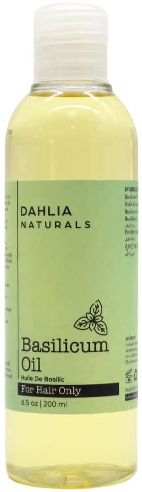 Dahlia Naturals basilikaöljy 200 ml