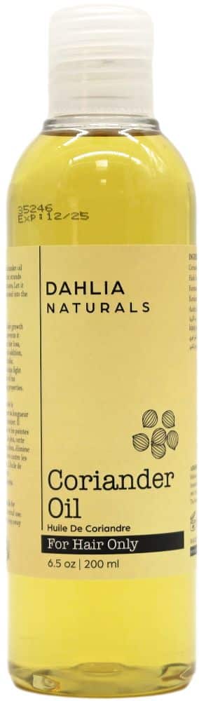 Dahlia Naturals Coriander Oil 200 ml