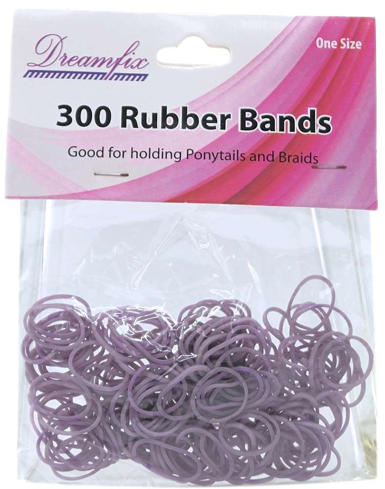 Dreamfix Lilla Hårelastikker 300 kpl