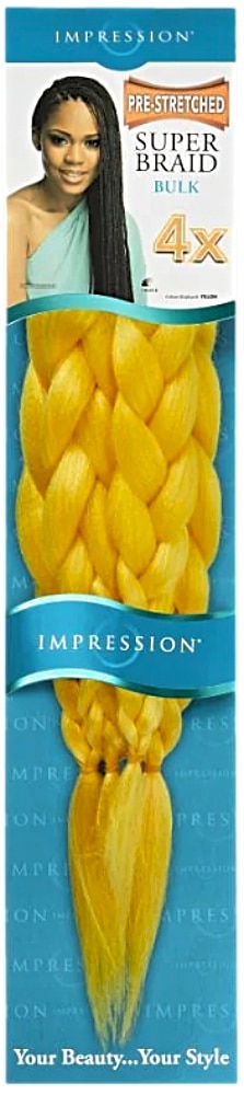 Impression Pre-Stretched Bulk 4x - Keltainen