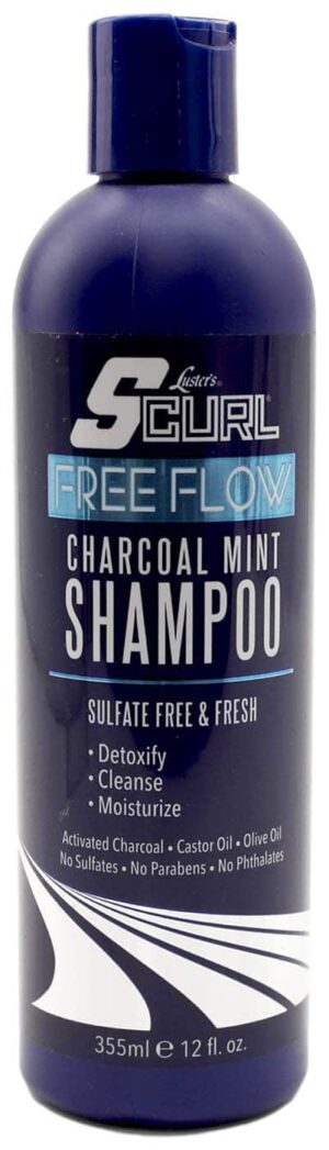 Luster's SCurl Charcoal Mint Shampoo 355 ml
