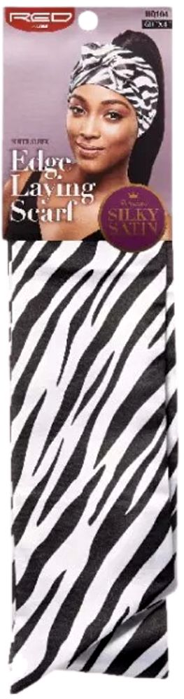 Red By Kiss Edge Laying Scarf Zebra