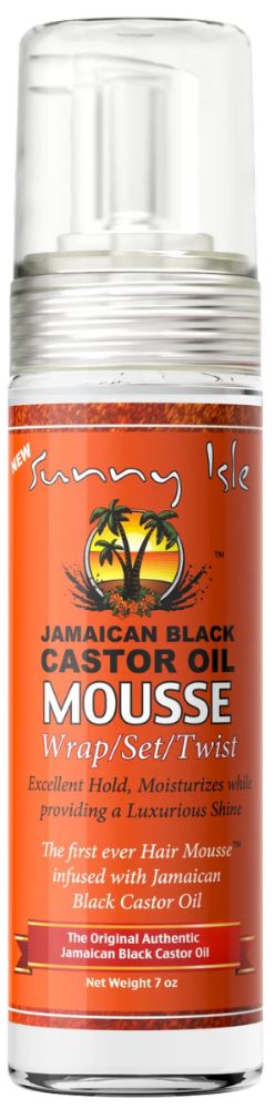 Sunny Isle Black Castor Oil Mousse 207 ml